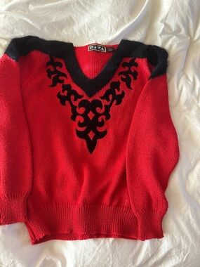 Vintage western sweater